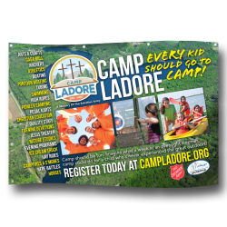 Camp Promotional Vinyl Sign 36" x 48"