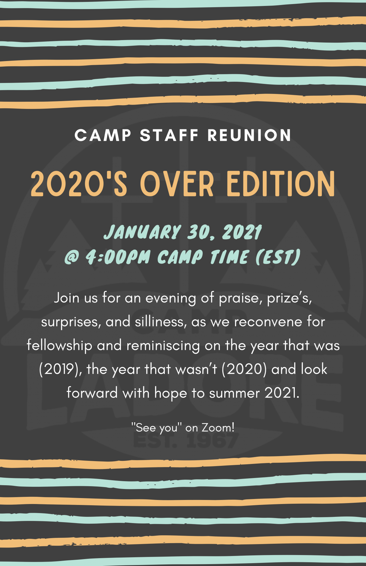 Camp Reunion 2021 Flyer – Camp Ladore